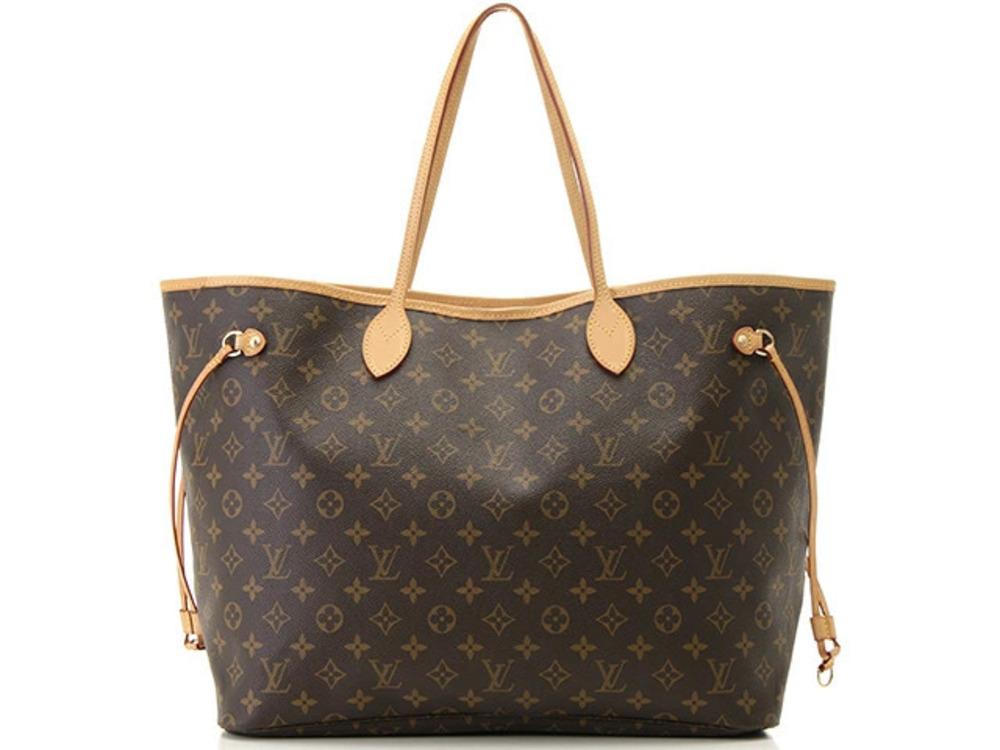 LOUIS VUITTON Neverfull Tote Bag Monogram Brown